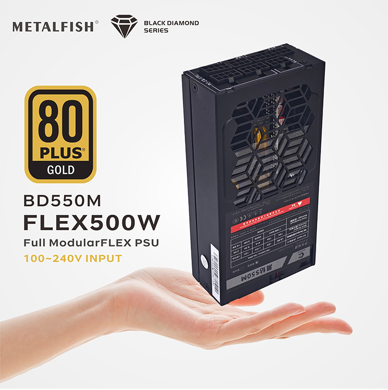 METALFISH Flex 500/600W 80PLUS - Flex Atx Power Supply 600W 1U recensione e prezzo
