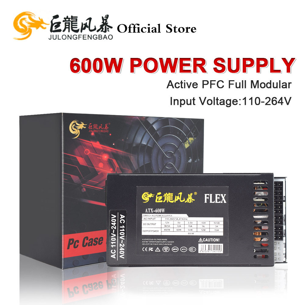 600W Completamente Modulare 1U - Flex Atx Power Supply 600W 1U recensione e prezzo